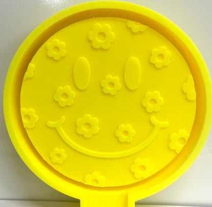 Flowery Smiley Face Mold
