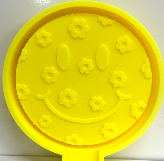 Flowery Smiley Face Mold