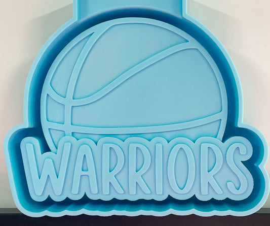 Warriors Basketball Mold