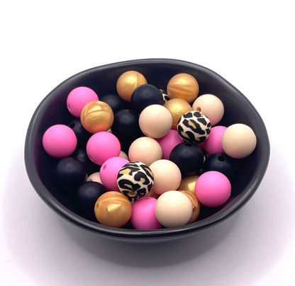 12mm Round Silicone Beads