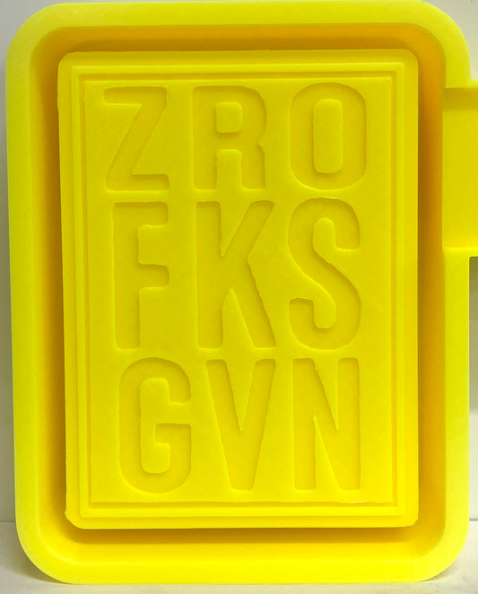 ZRO FKS GVN Sign Mold