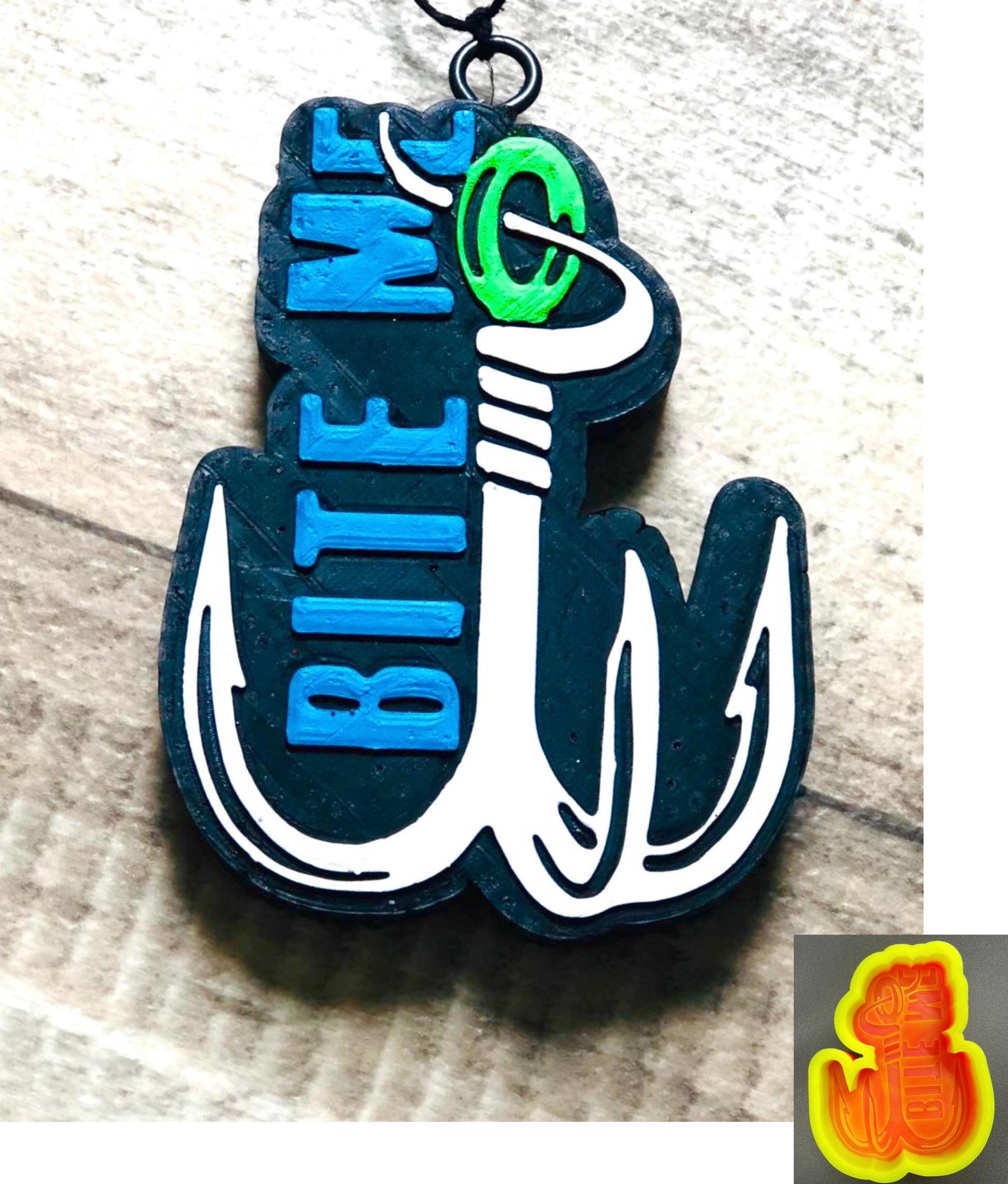 bite me fishing hook Bite Me Fishing Hook Mold – Molds Gone Wild