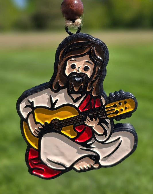 Jesus Playing Guitar Mold