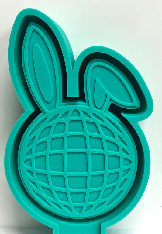 Easter Bunny Ears Disco Ball Mold