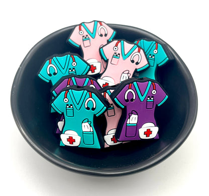 Nurse Scrub Focal Bead