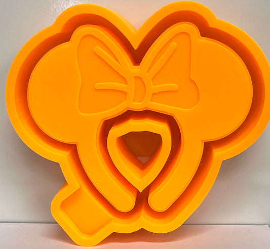 Mouse Ears with Bow Mold