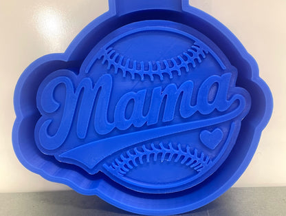 Mama Baseball Mold