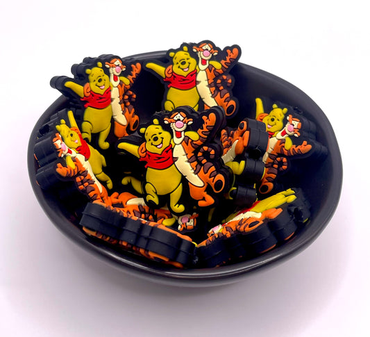 Honey Bear and Tiger Friend Focal Bead