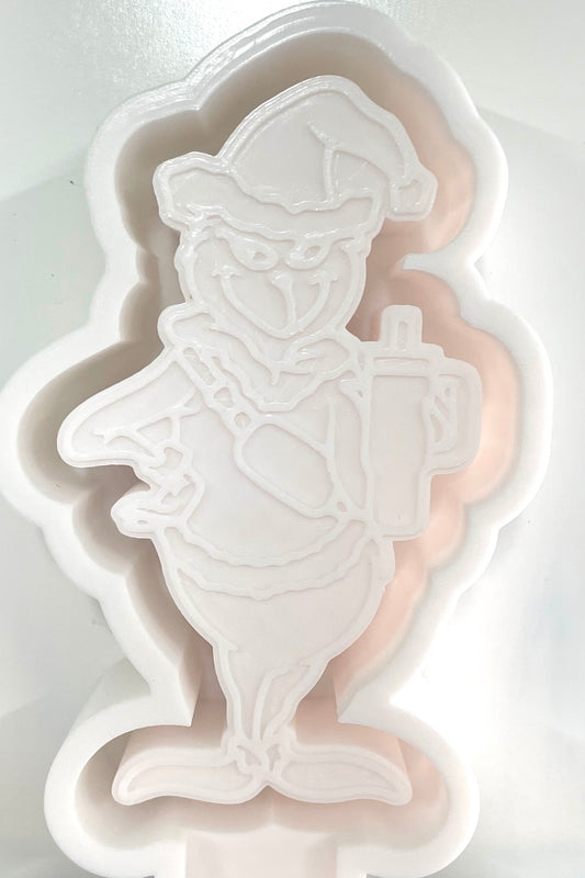 Boujee Green Christmas Guy Mold