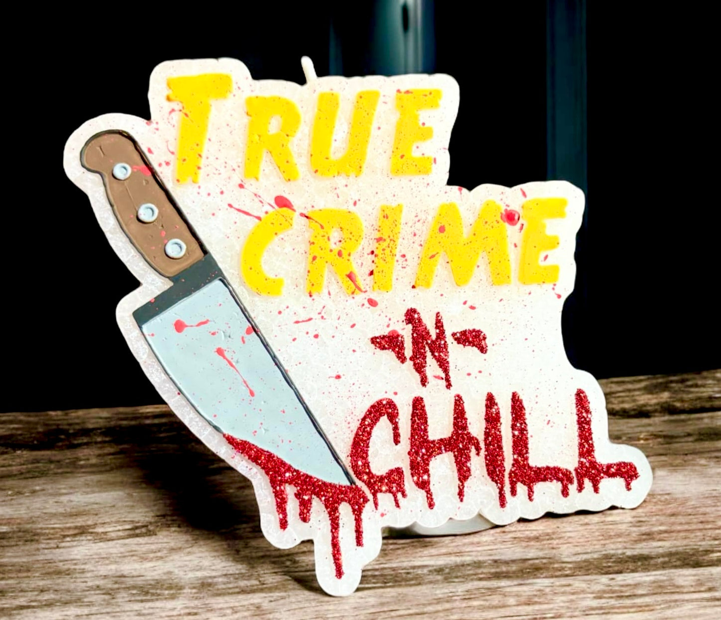 True Crime N Chill Knife Mold