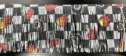 4” Fringe with Printed Designs
