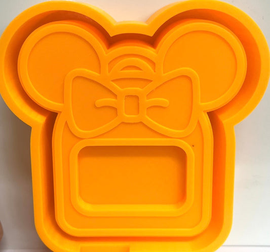 Mouse Ears with Bow Backpack Mold