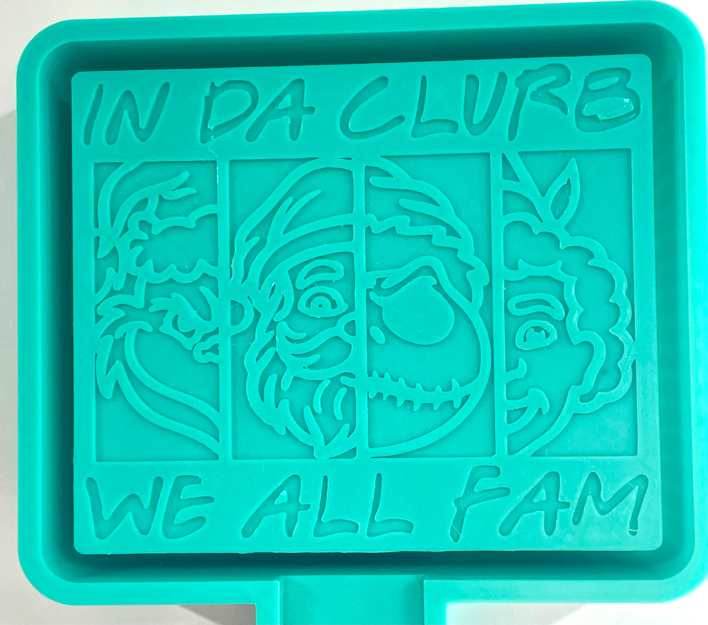 In Da Clurb We All Fam Christmas Mold