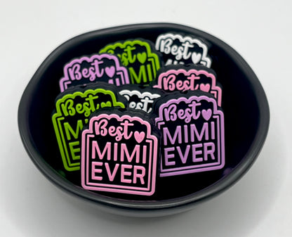 Best Mimi Ever Focal Bead