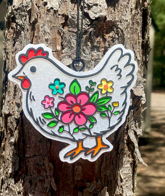 Floral Chicken Mold