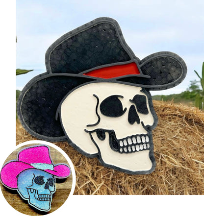 Skeleton Cowboy Mold