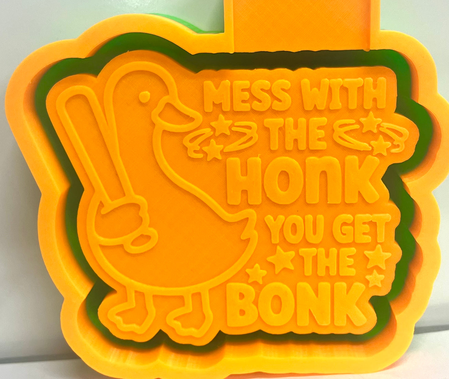 Mess With The Honk You Get The Bonk Goose Mold