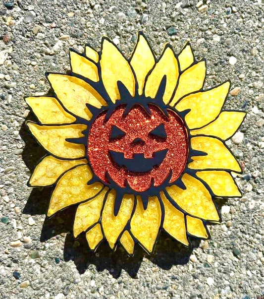 Sunflower Jack O’Lantern Mold