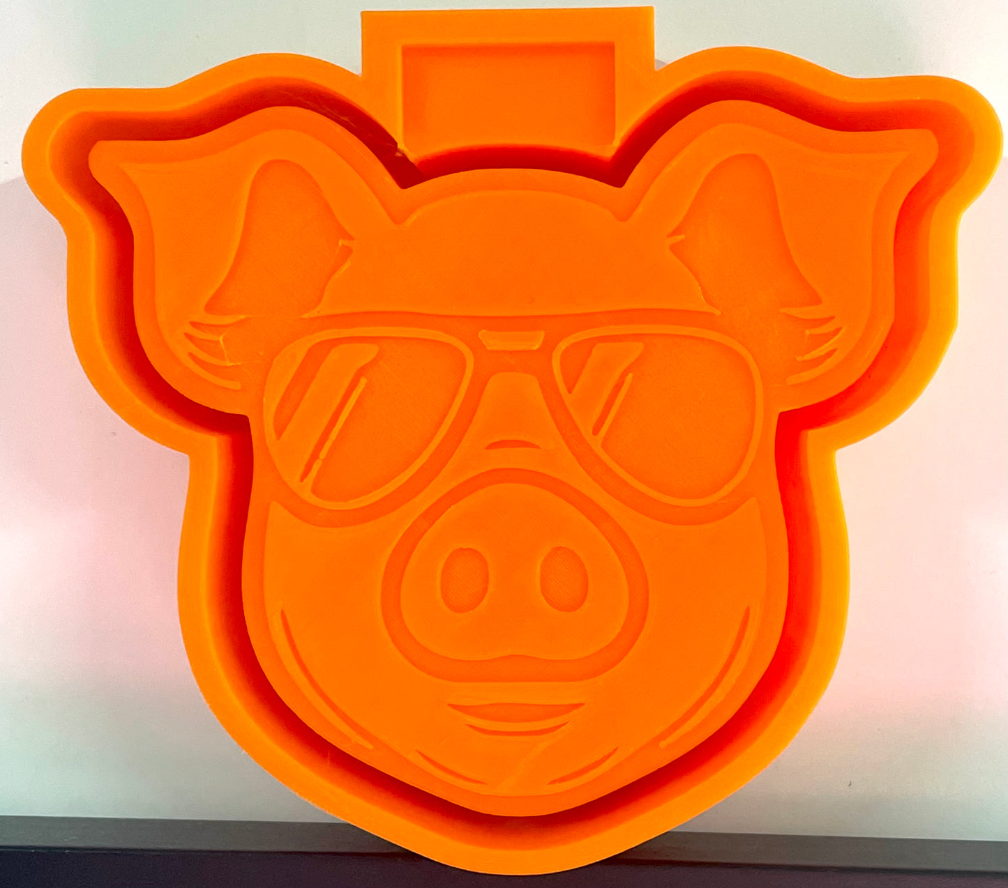 Cool Pig With Sunglasses Mold