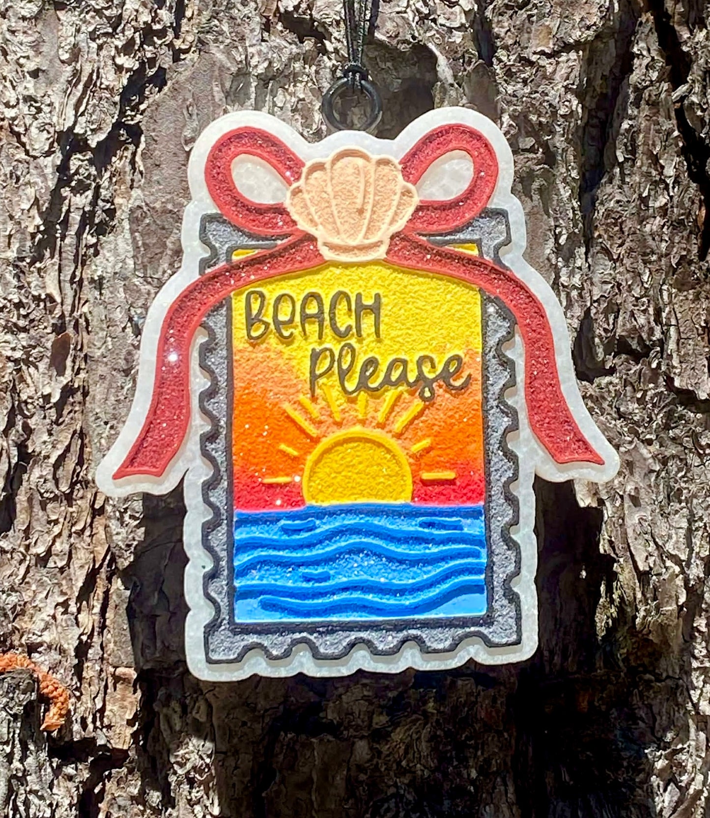Beach Please Stamp Mold