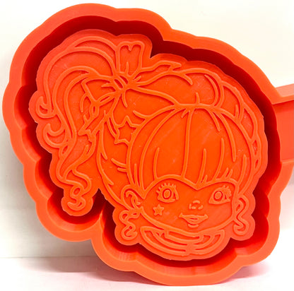 Rainbow Girl 80’s Cartoon Mold