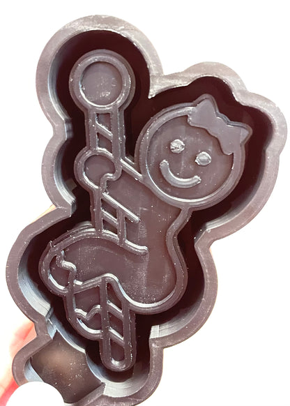 Gingerbread Pole Dancer Option 2 Mold