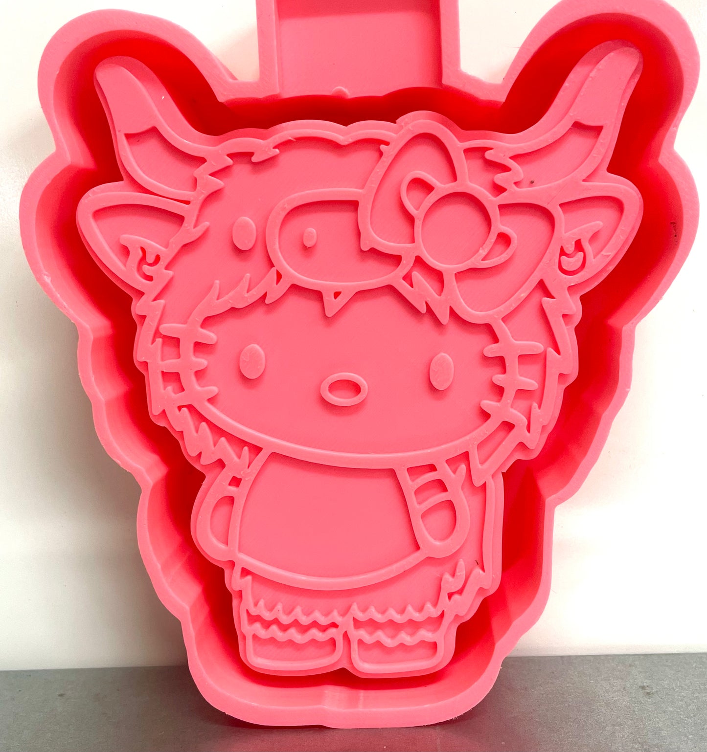 Kitty Highland Cow Mold