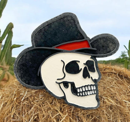 Skeleton Cowboy Mold