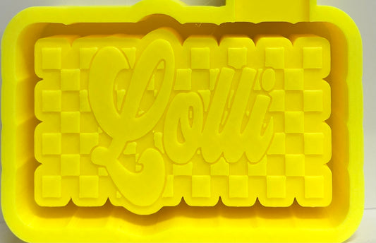 Checkered Lolli Mold