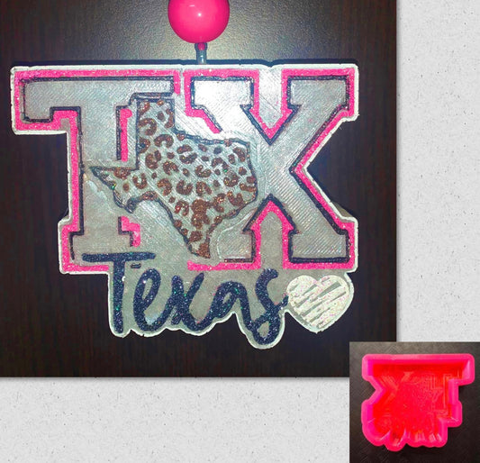 Texas Leopard State Mold