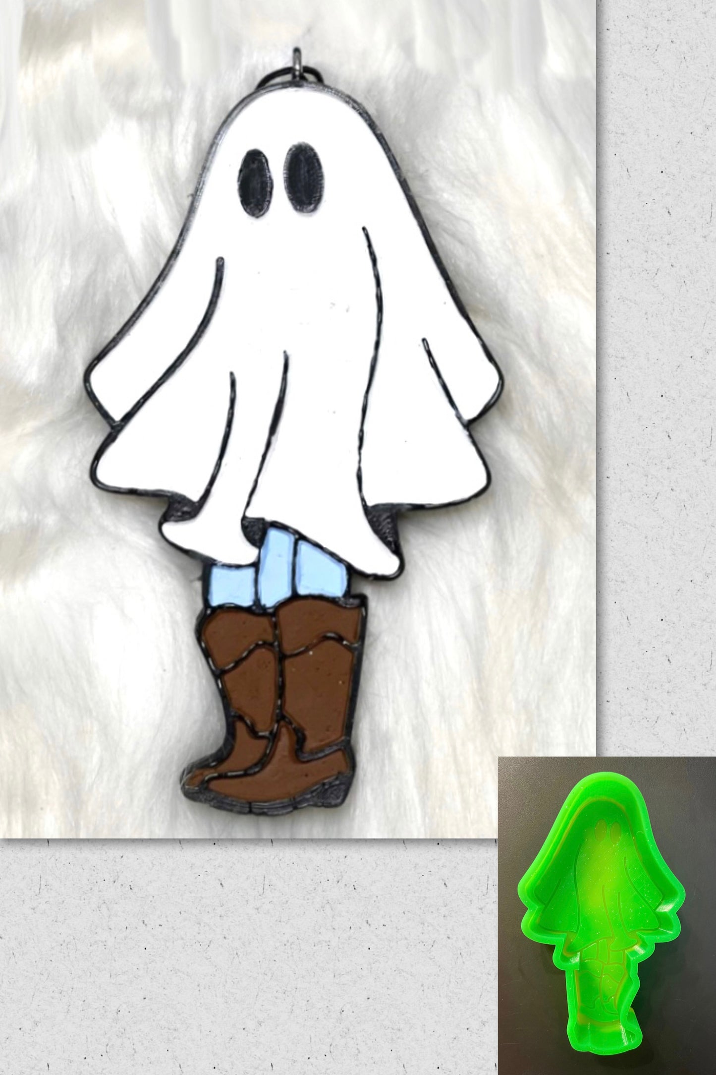 Ghost in Cowboy Boots Mold