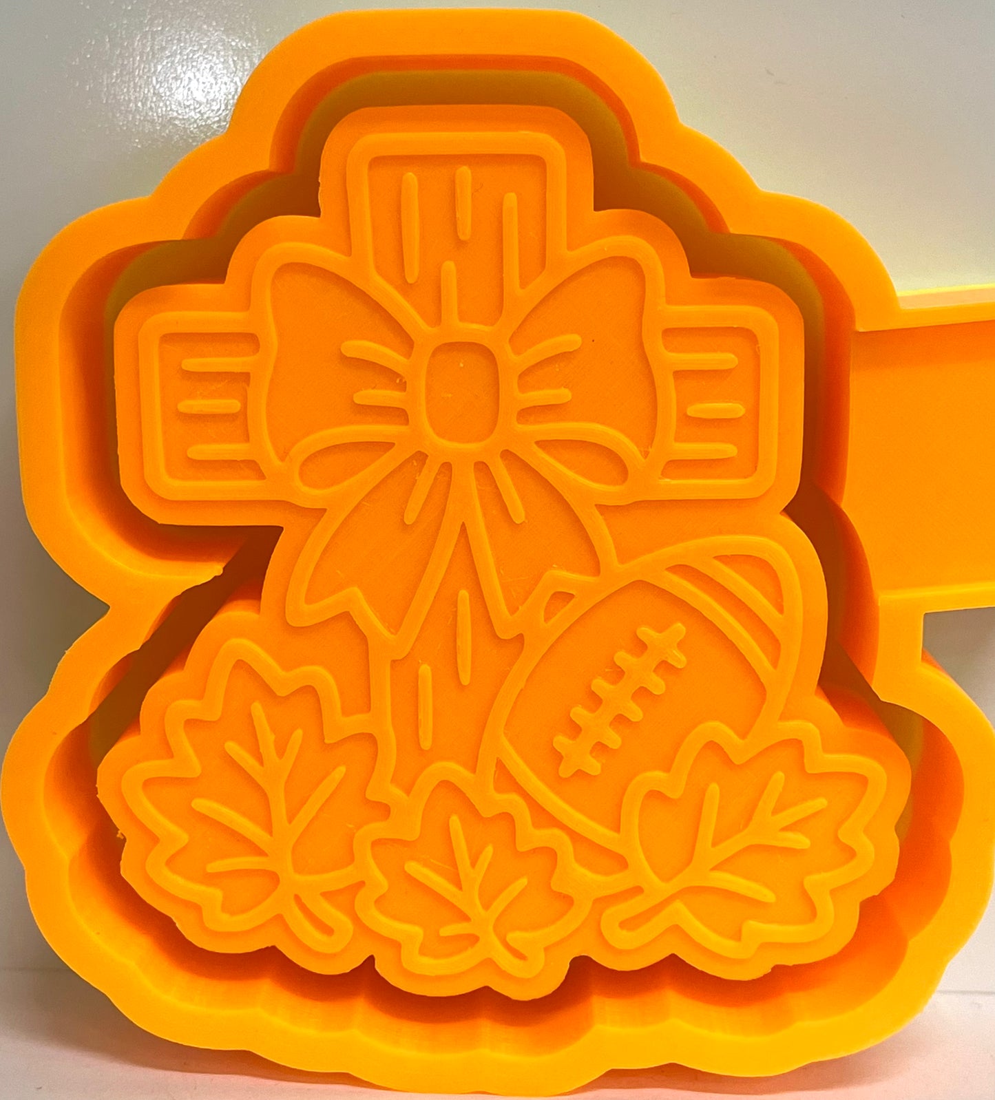 Fall Football Cross Mold