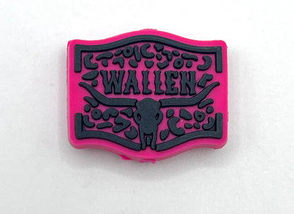 Country Singer Belt Buckle Focal Bead