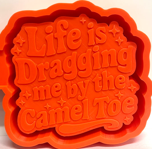 Life Is Dragging Me By The Camel Toe Mold