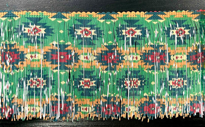 4” Fringe with Printed Designs