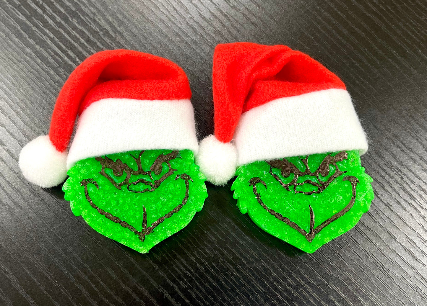 Christmas Hat Smiley Faces Vent Clip Molds