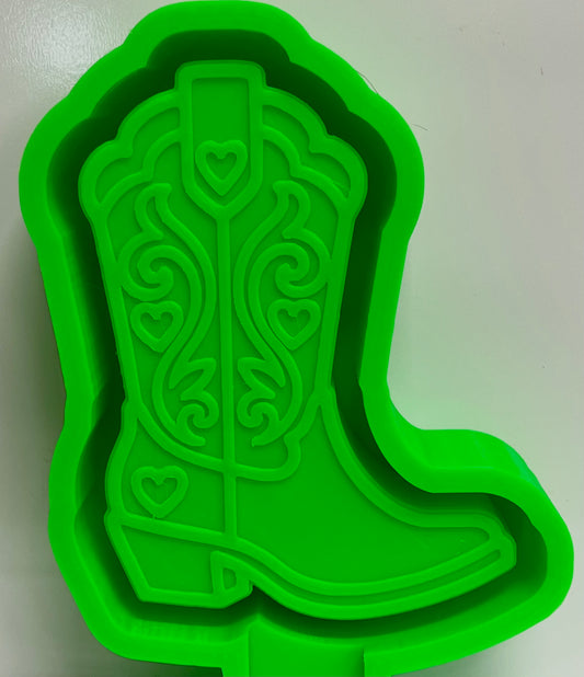 Fancy Cowboy Boot Mold