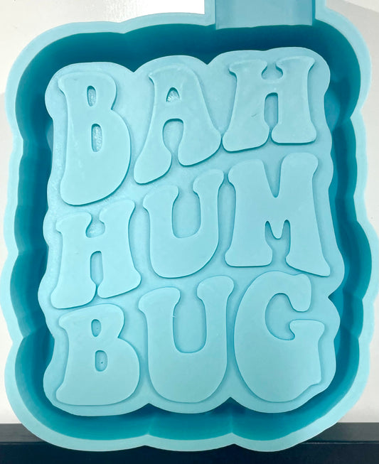 Bah Hum Bug Retro Font Mold