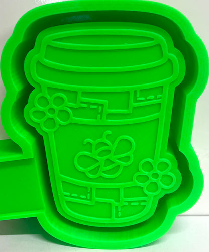 Stitched Bee Cup Mold