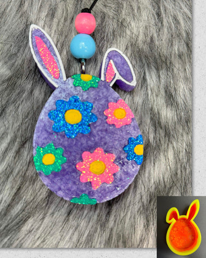 Flowery Easter Egg Mold