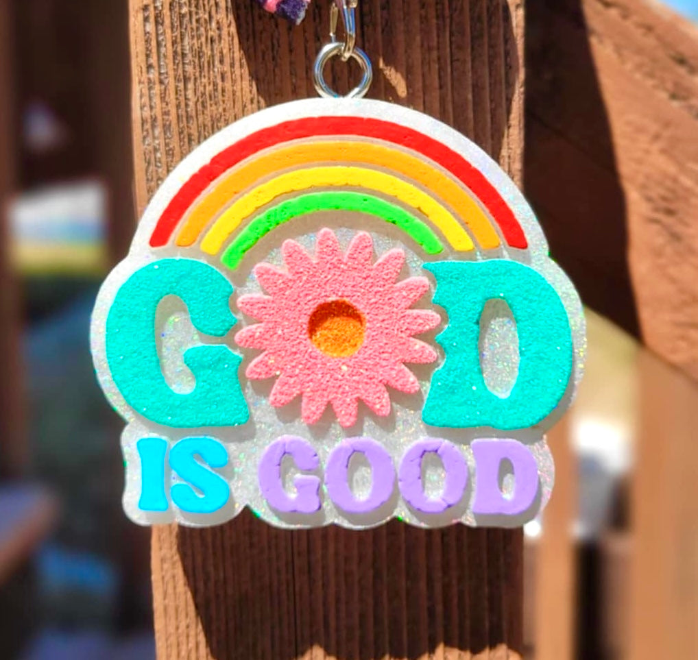 God Is Good Rainbow Mold