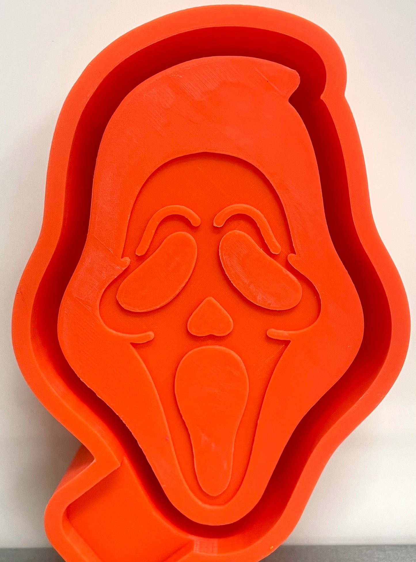 Christmas Ghostface Mold with Hat Add On Option