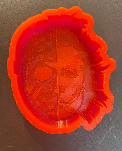 Double Horror Mask Mold