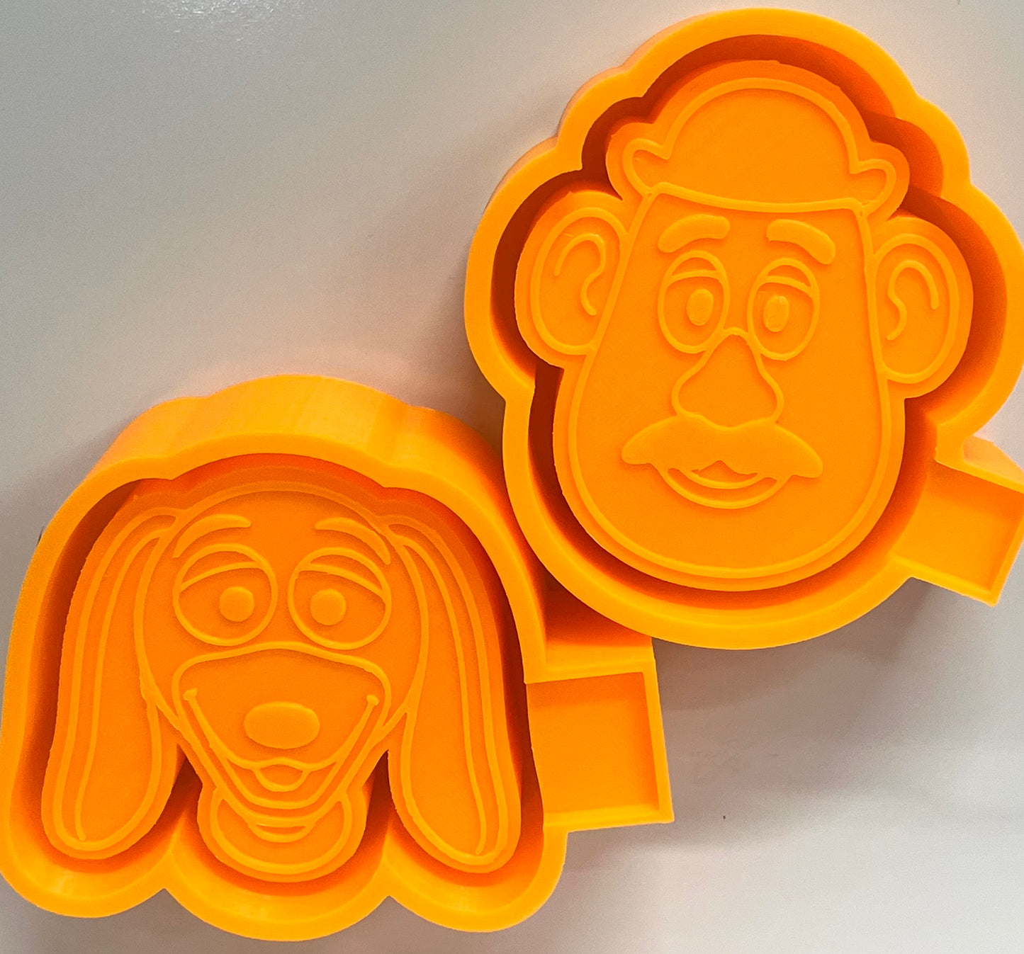 Toy Cartoon Movie Cowboy & Space Ranger Vent Clip Molds