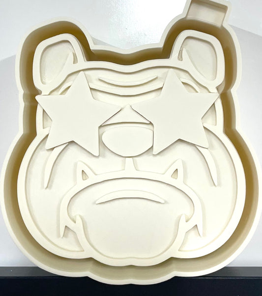 Bulldogs Star Eyes Sport Mold