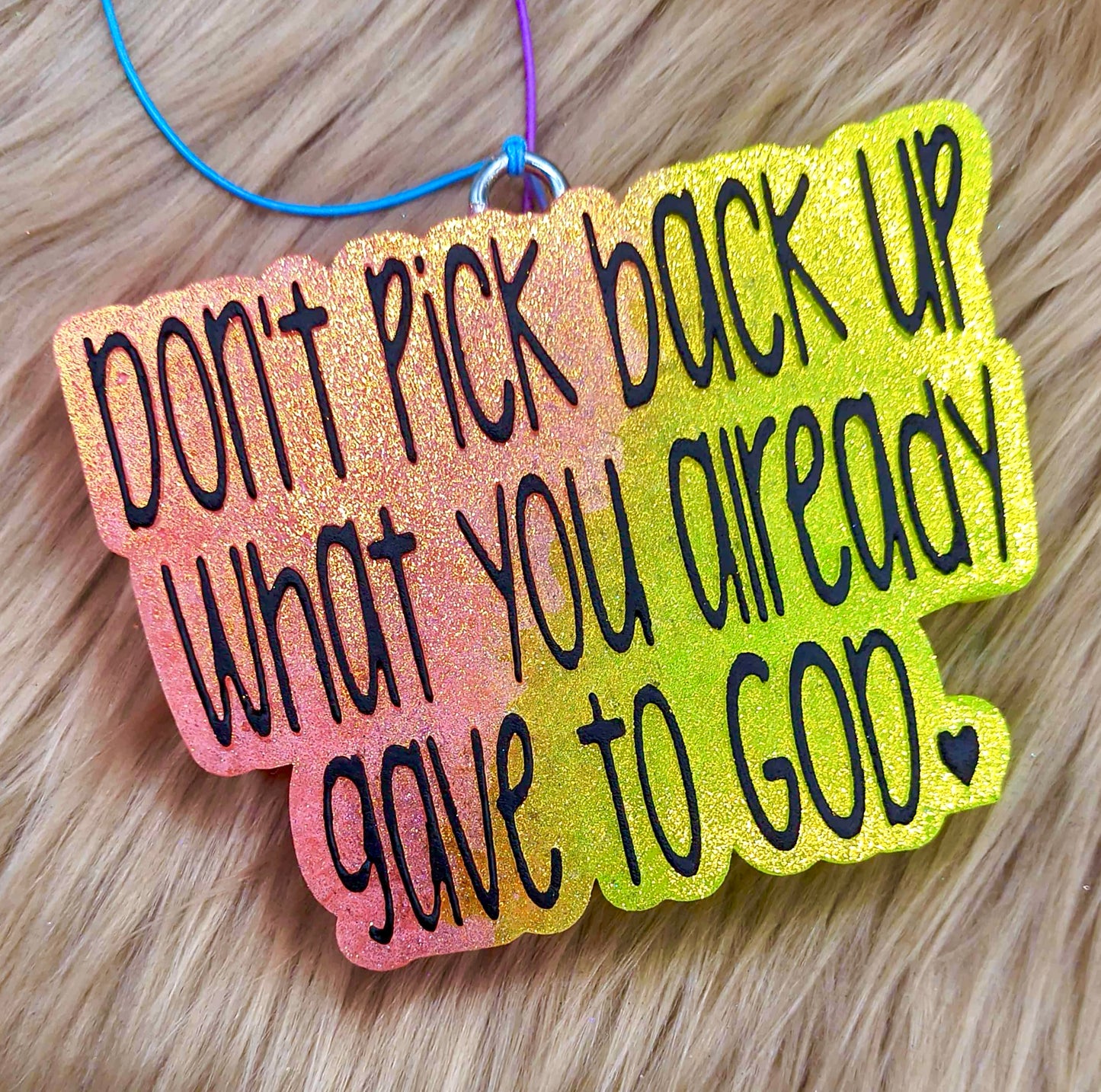 Don’t Pick Back Up What You Already Gave To God Mold