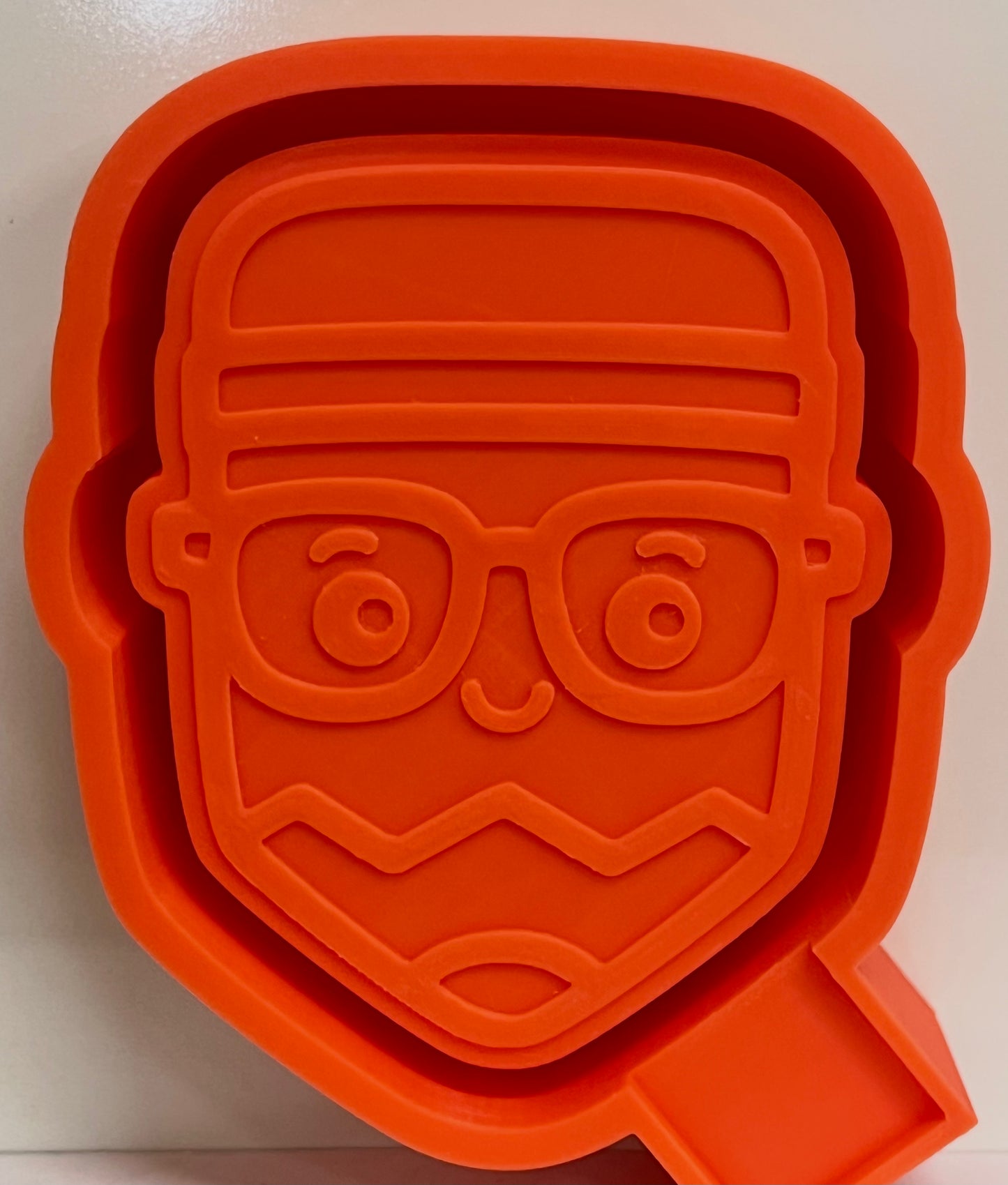 Pencil with Glasses Mold