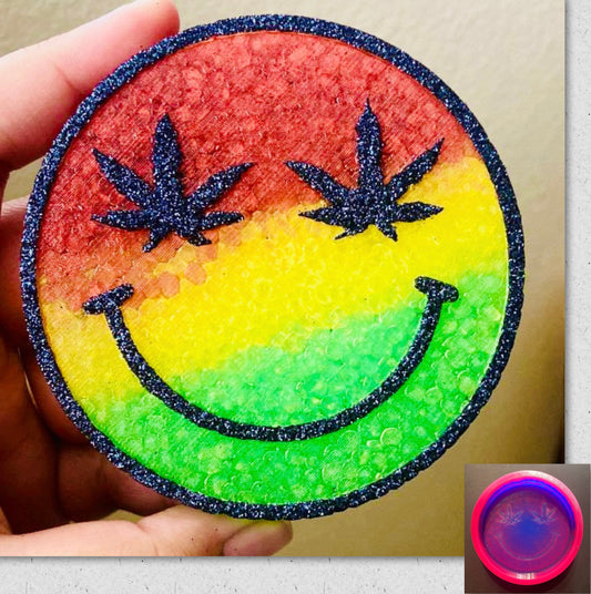 Marijuana/Weed Smiley Face Mold