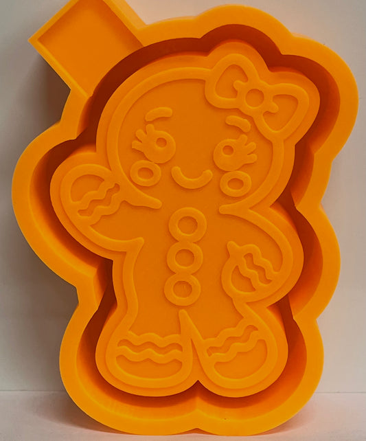 Waving Gingerbread Girl Mold