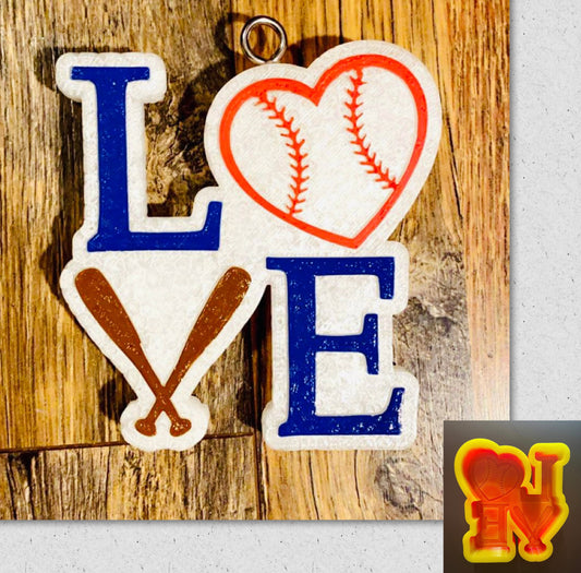 Baseball or Softball LOVE Mold